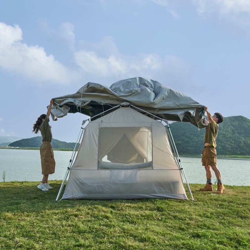 Day-off-Retreat Automatic Tent 10.9 (Black Coating)