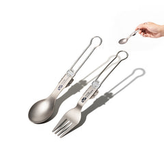 Xiang Yan Folding Fork & Spoon