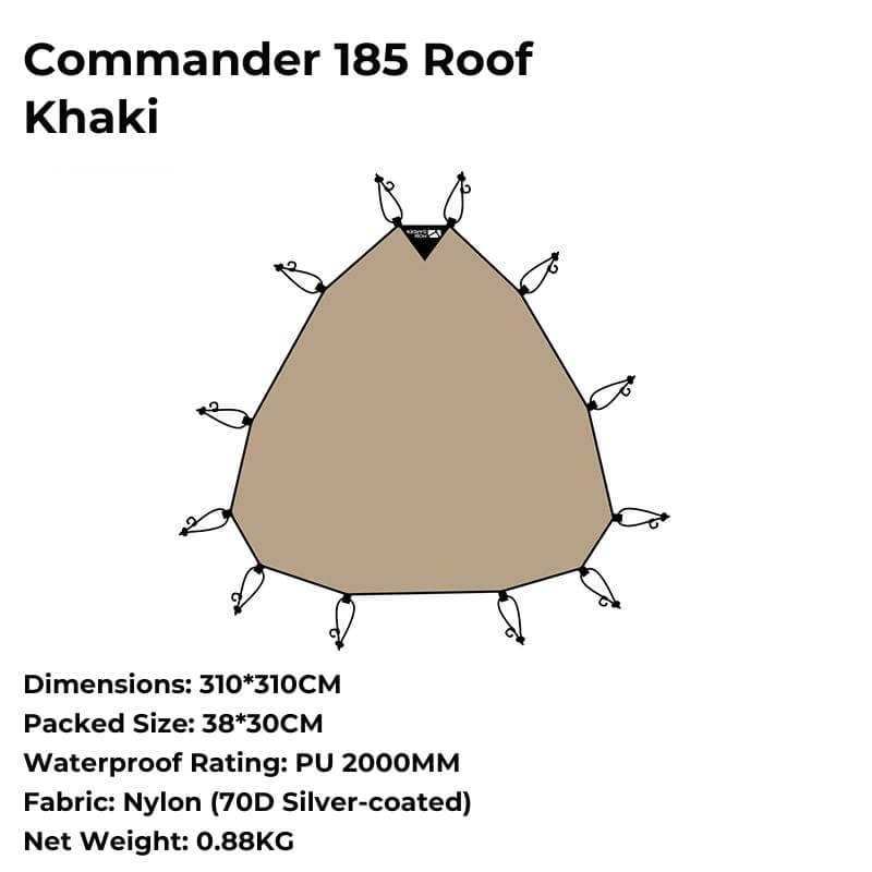 Commander Geodesic Tent Add-On