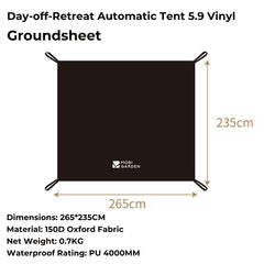 Day-off-Retreat Automatic Tent 5.9 Vinyl  Add-On