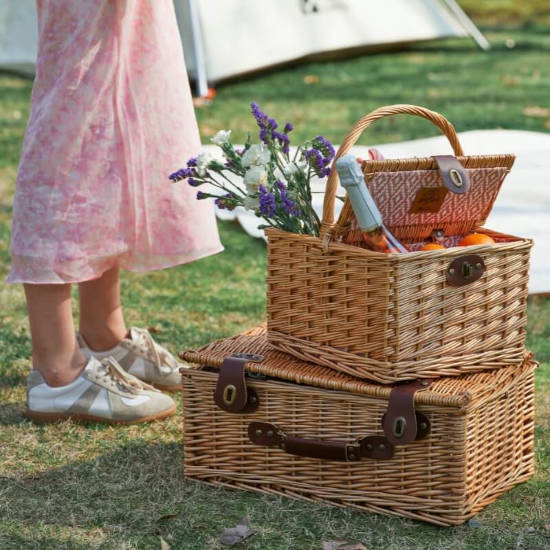 Handled Picnic Basket