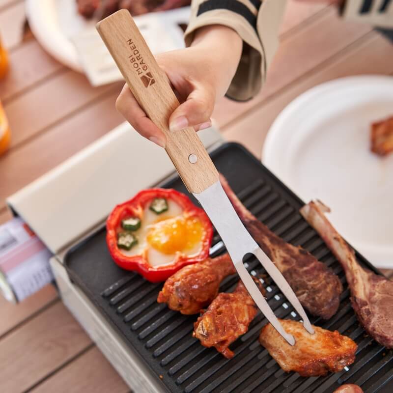 Leyan 4pcs BBQ Grill Tool Set