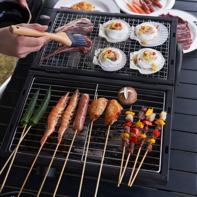 Leyan Double-Sided BBQ Grill