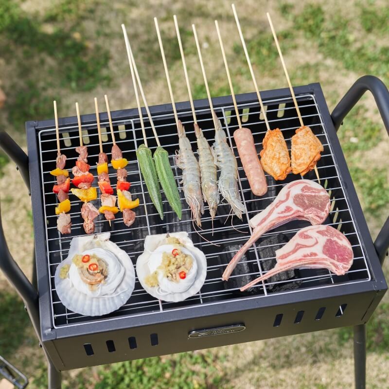 Leyan Freestanding BBQ Grill Small