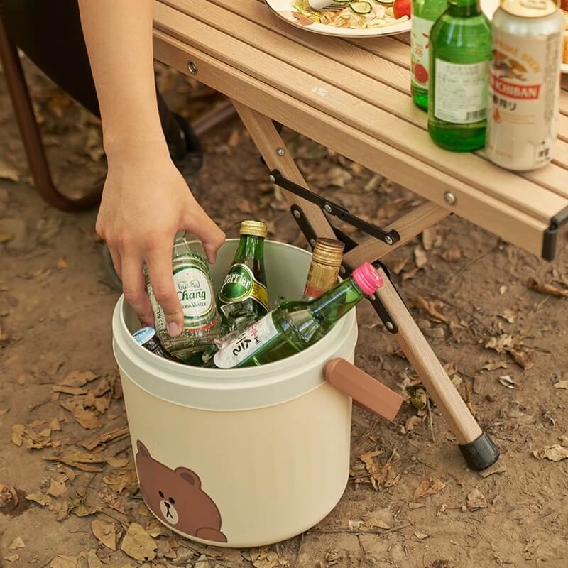 Outdoor Portable Insulated Bucket - LINE FRIENDS