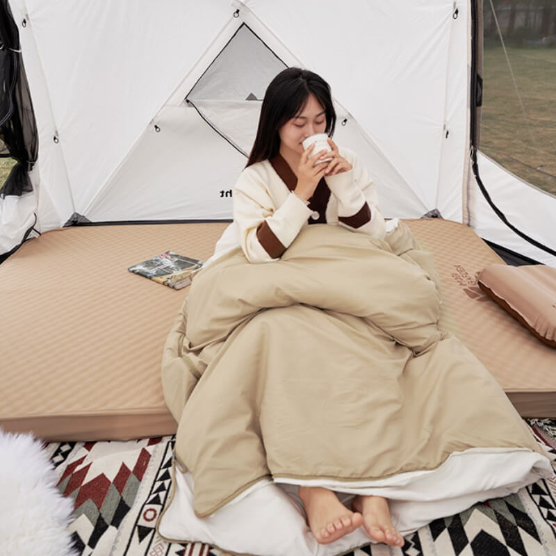 PUYUE Cotton Quilt Sleeping Bag