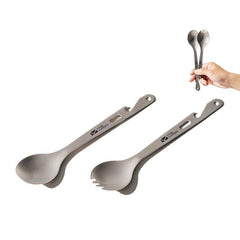 Xiangyan Multi-Functional Titanium Spoon & Fork