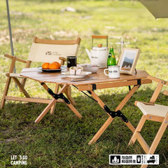 Yun Rui Solid Wood Omelet Octagonal Table - Mobi Garden
