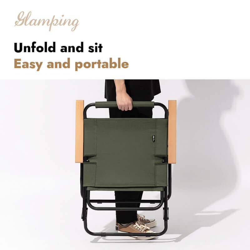 Shan Hai Aluminum Folding Chair - Mobi Garden