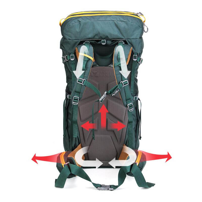 Shan Yi Backpack 65L+12L - Mobi Garden
