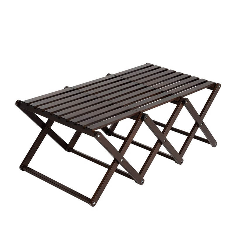 Yun Meng Solid Wood Folding Table - Mobi Garden