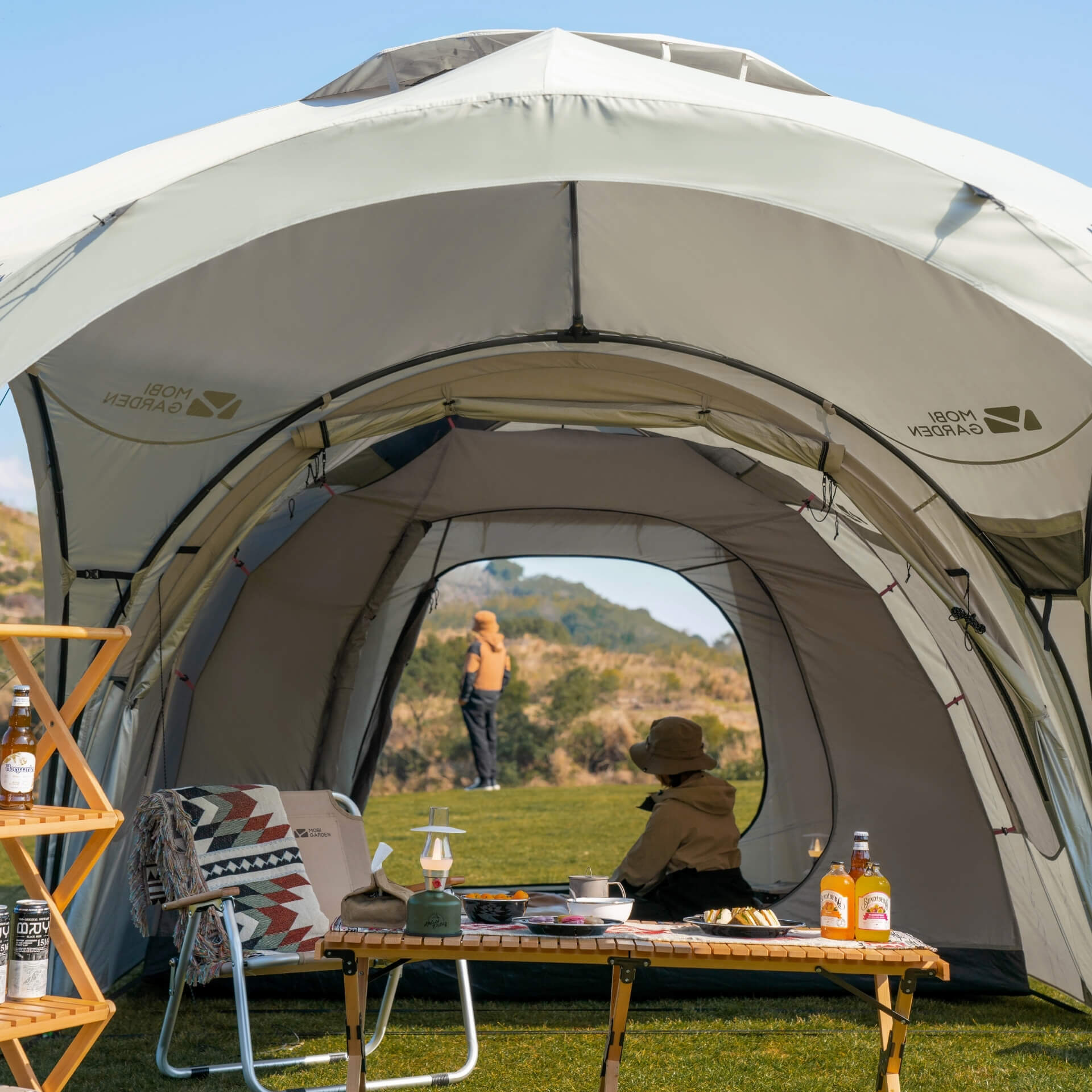 MOBI GARDEN タープ サンシェルター　グレー Backyard - Mobi Garden