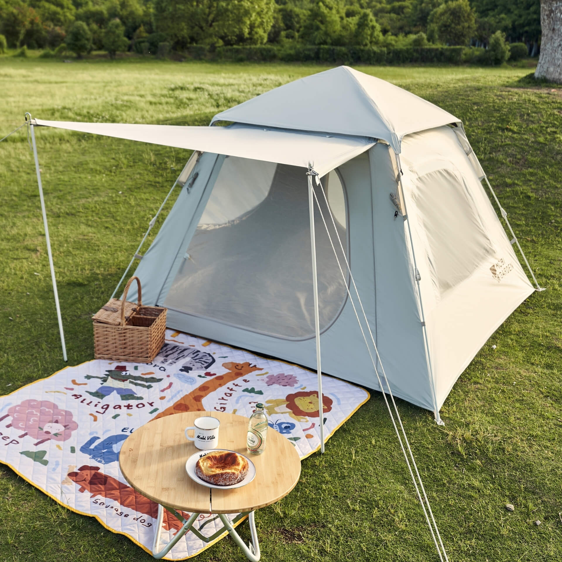 Zero Automatic Tent 145 Black Coating Space Version - Mobi Garden