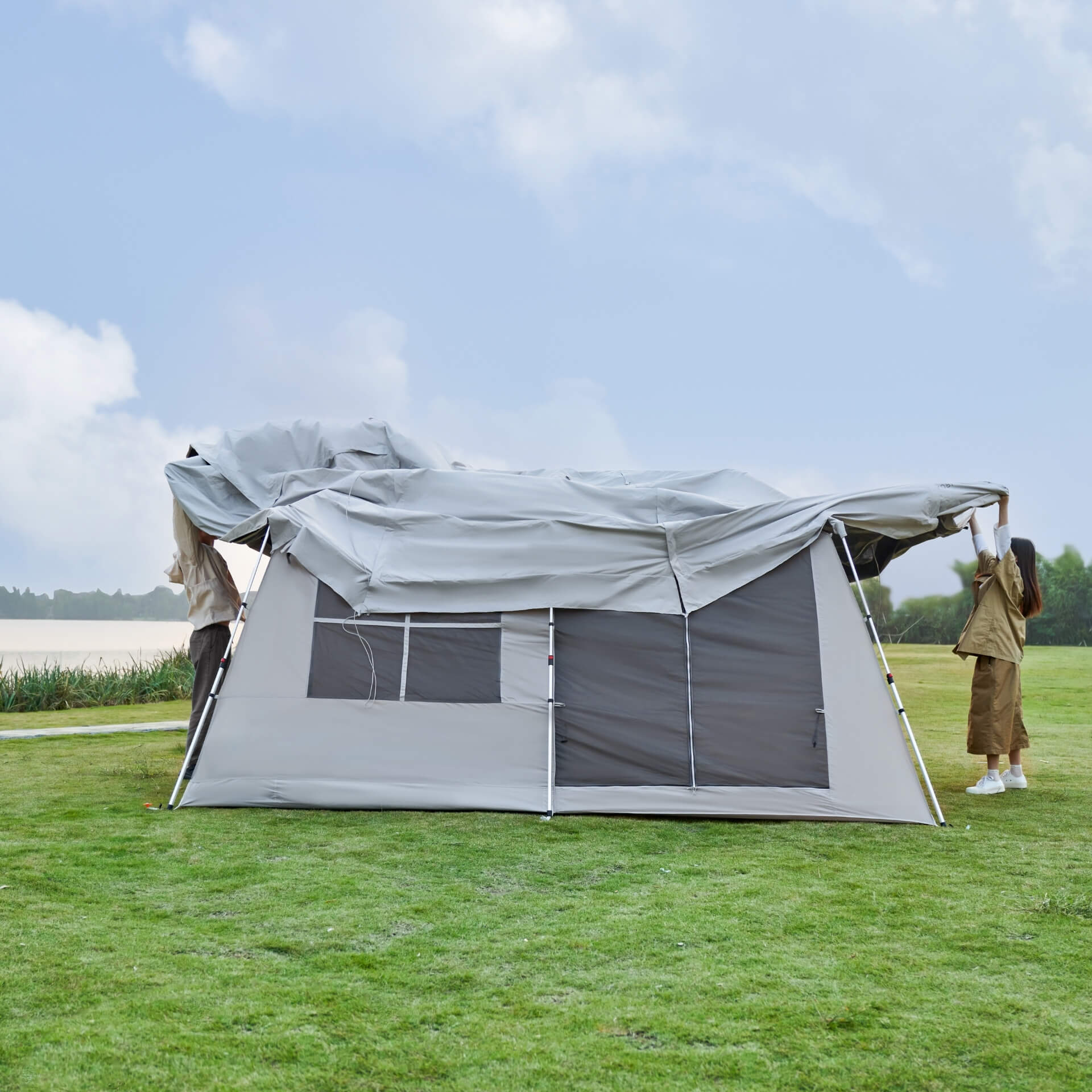 Day-off-Retreat Automatic Tent 10.9 Black Coating - Mobi Garden